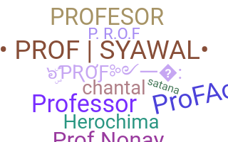 Gelaran - Prof