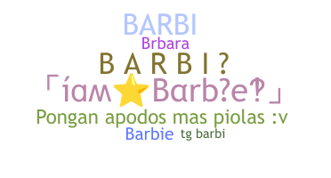 Gelaran - Barbi