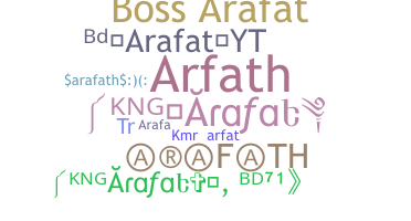 Gelaran - Arafath
