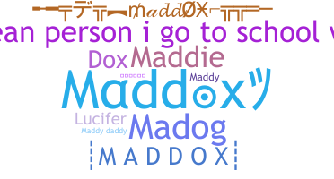 Gelaran - Maddox