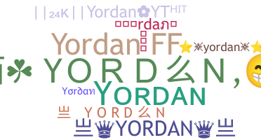 Gelaran - Yordan