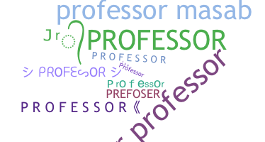 Gelaran - Professor