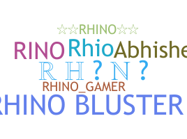 Gelaran - Rhino