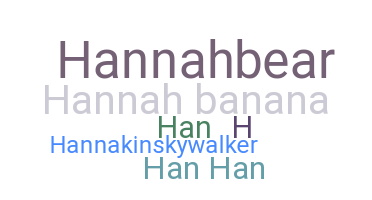 Gelaran - Hannah