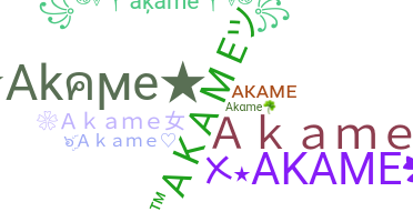 Gelaran - Akame