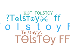 Gelaran - Tolstoy