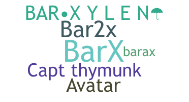 Gelaran - Barx