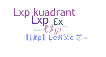 Gelaran - LXP