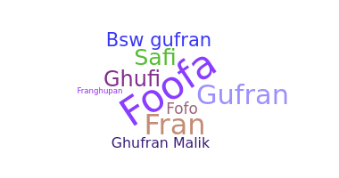 Gelaran - Ghufran