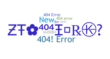 Gelaran - 404error