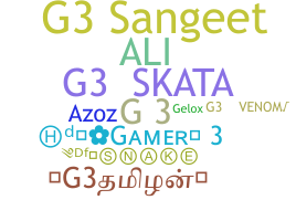 Gelaran - G3