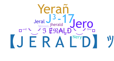 Gelaran - Jerald