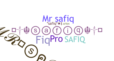 Gelaran - Safiq