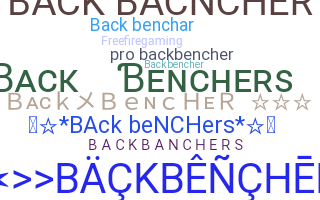 Gelaran - Backbenchers