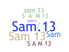 Gelaran - Sam13