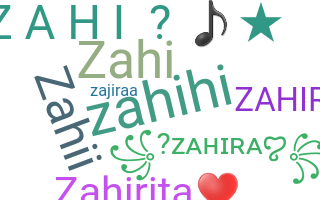 Gelaran - Zahira