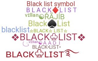 Gelaran - blacklist