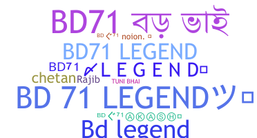 Gelaran - Bd71legend