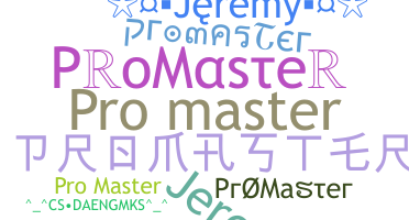 Gelaran - ProMaster
