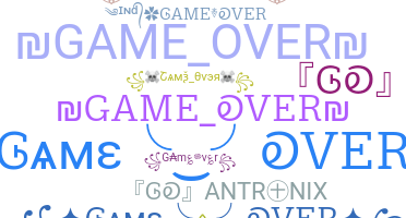 Gelaran - GameOver