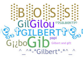 Gelaran - Gilbert