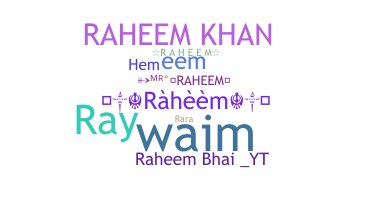 Gelaran - Raheem