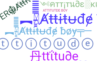 Gelaran - Attitudeboy