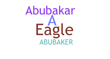 Gelaran - Abubaker
