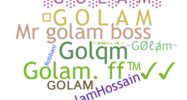 Gelaran - Golam