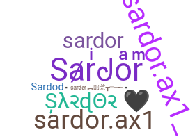 Gelaran - Sardor