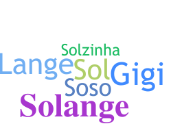 Gelaran - Solange